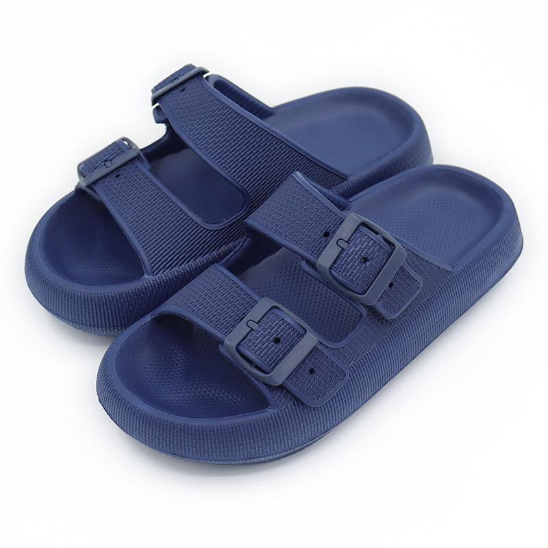 Women's Slip-On Summer Sandals with Adjustable Buckle Straps