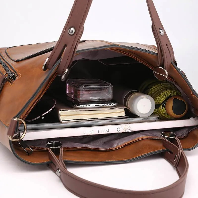 ILSE | SCHULTERTASCHE AUS LEDER