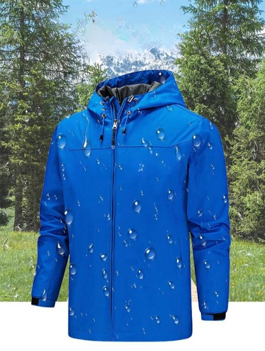 August - Regenjacke für Männer