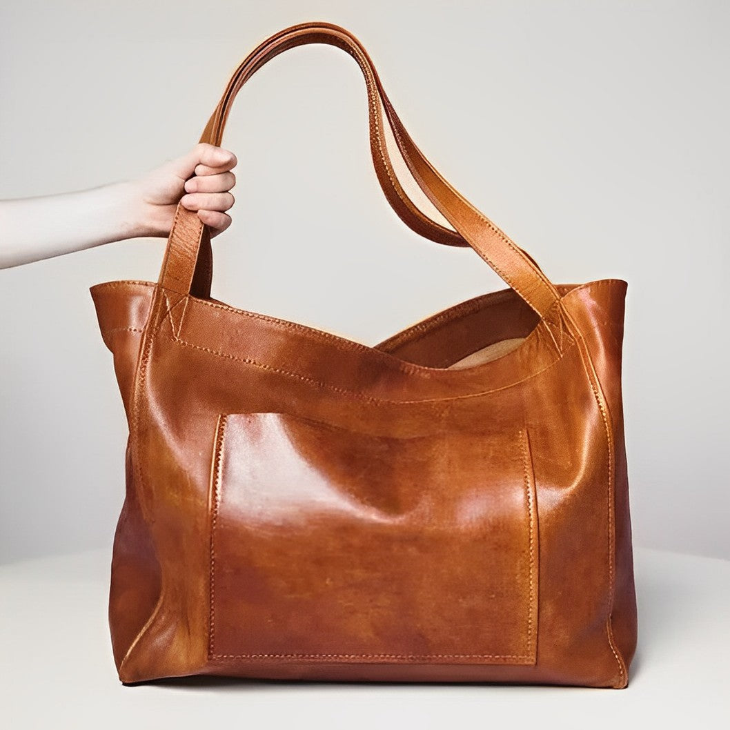 AURORA | VINTAGE LEDER SCHULTERTASCHE