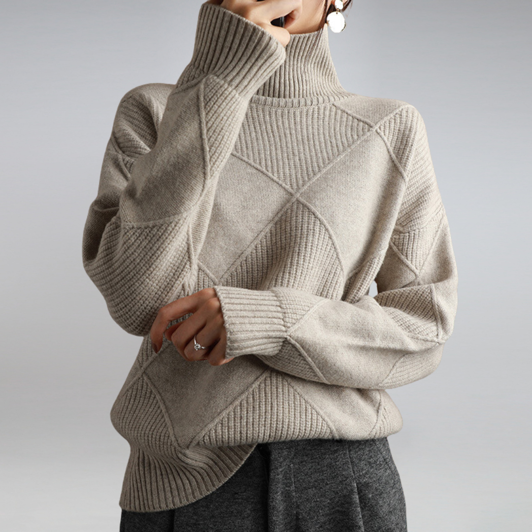 Adelle | Bequemer Rollkragenpullover