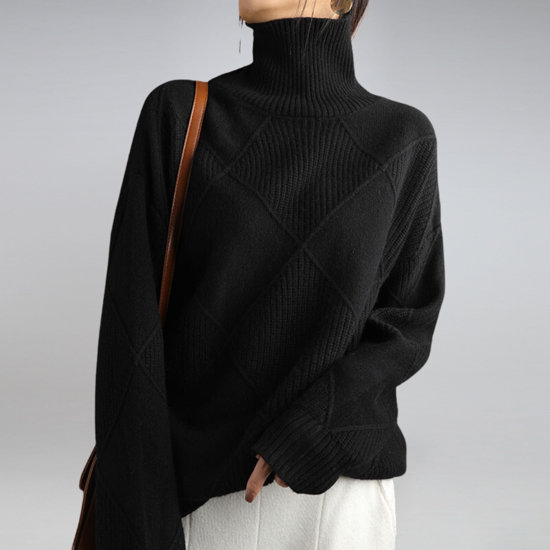 Adelle | Bequemer Rollkragenpullover