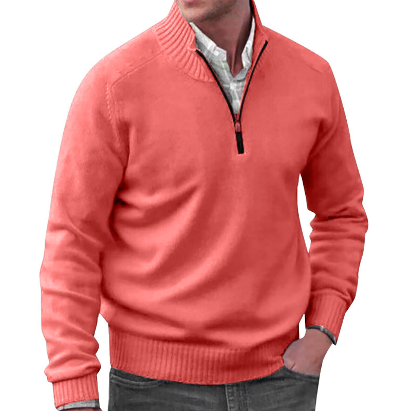 Noah - Eleganter Pullover mit Reißverschluss