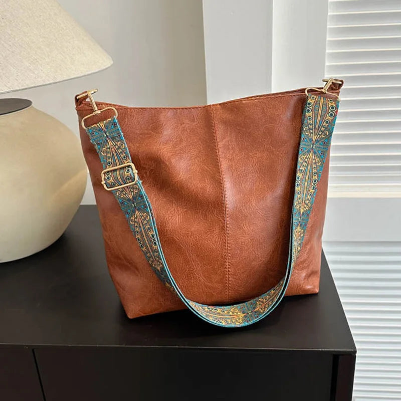 CHELSEY | VINTAGE LEDER SCHULTERTASCHE