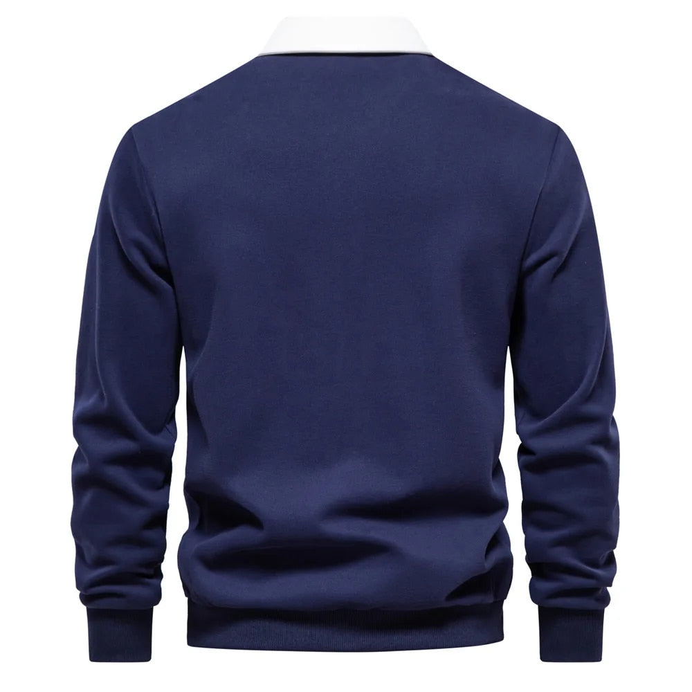 FERDY - Premium-Kragenpullover