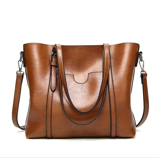 LOUISA | LEATHER TOTE BAG