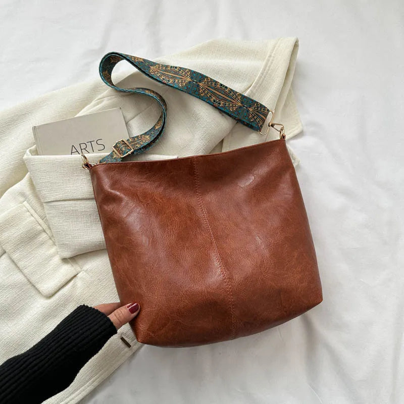 CHELSEY | VINTAGE LEDER SCHULTERTASCHE