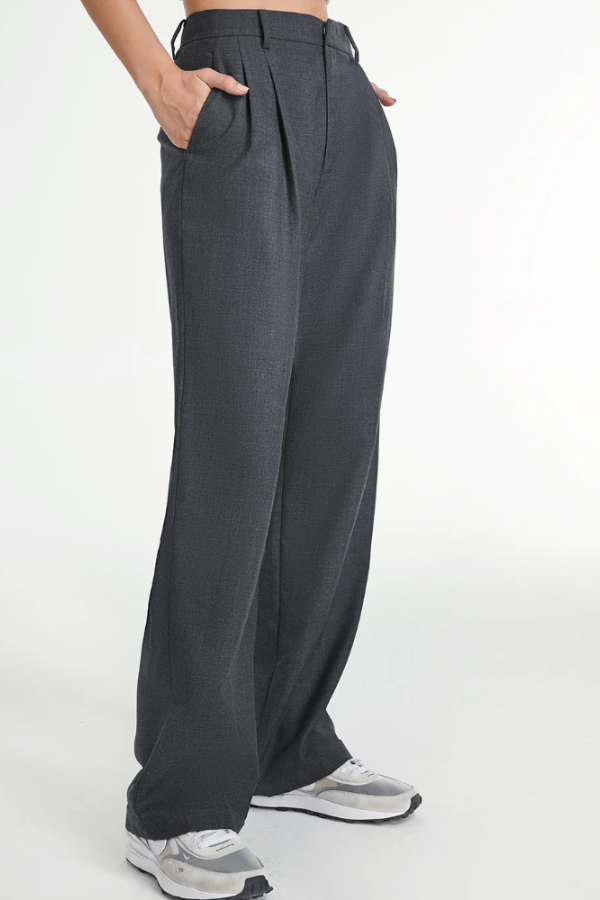 Wide Leg Tailored Pants