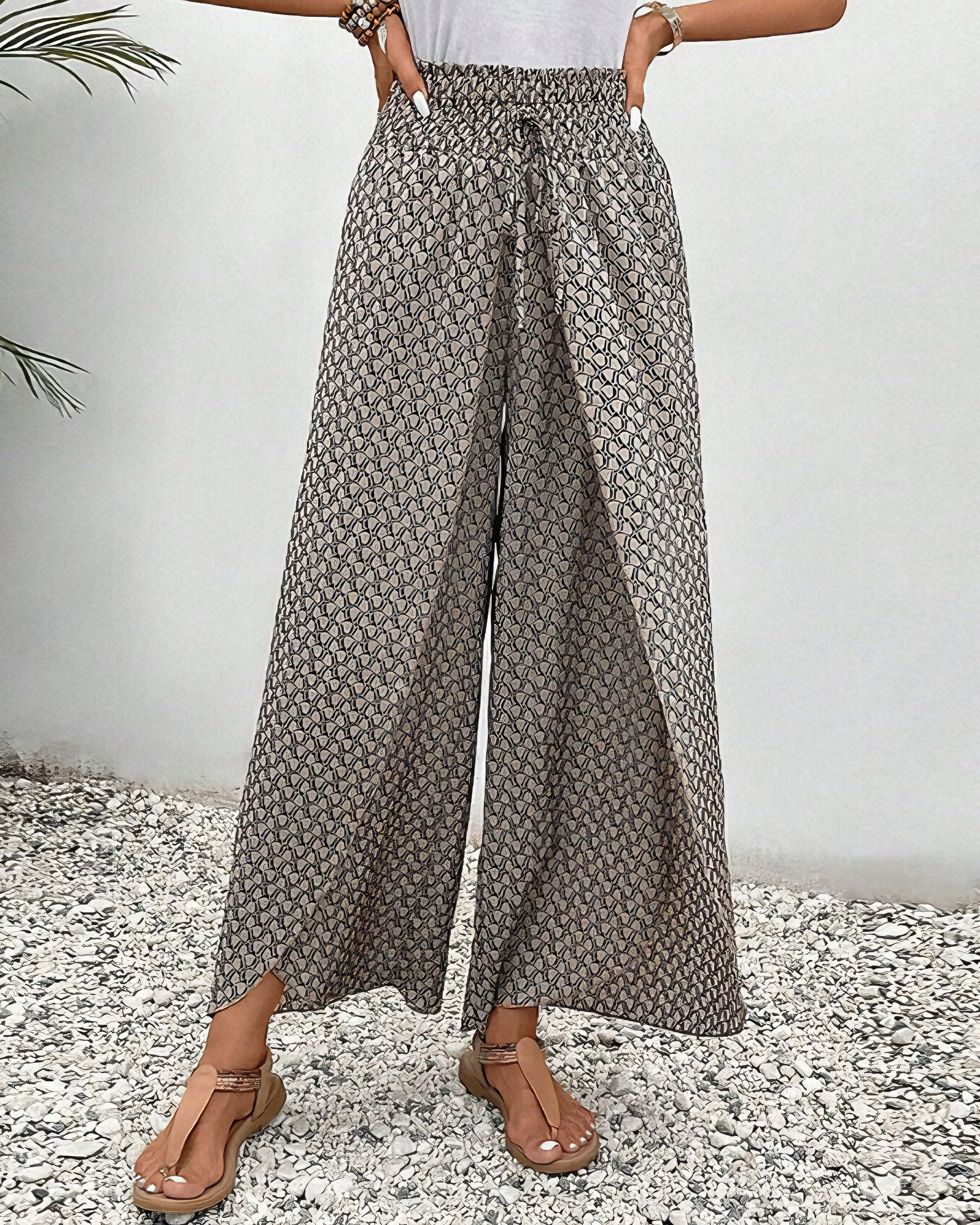 Coco Gianna | Lisette Wide Leg Trousers