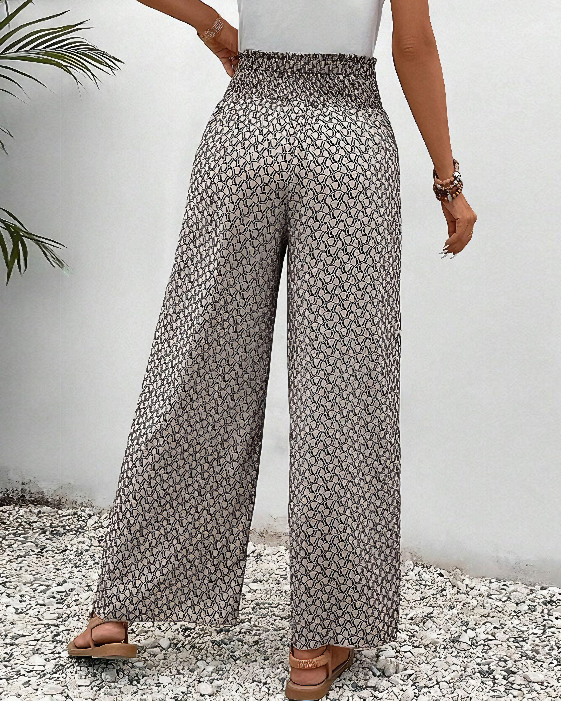 Coco Gianna | Lisette Wide Leg Trousers