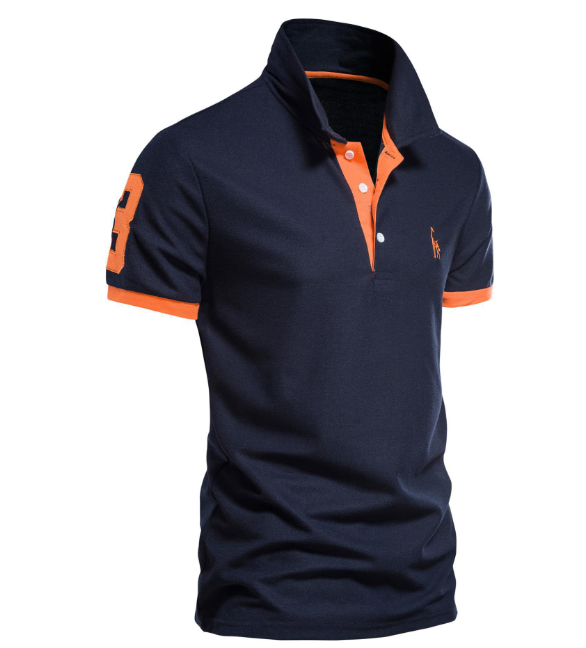 Dark Blue - Orange 4