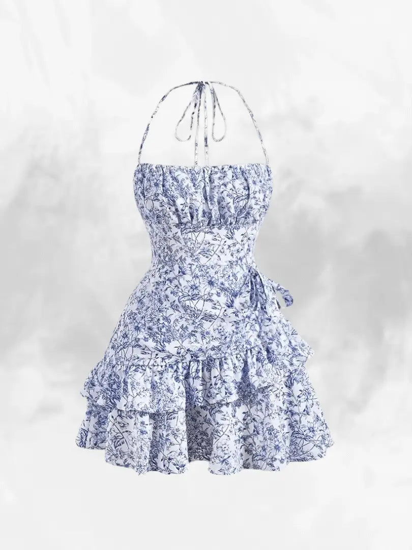 Blue and White