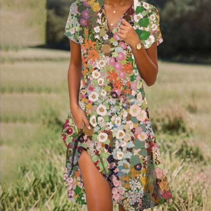 Flowers green