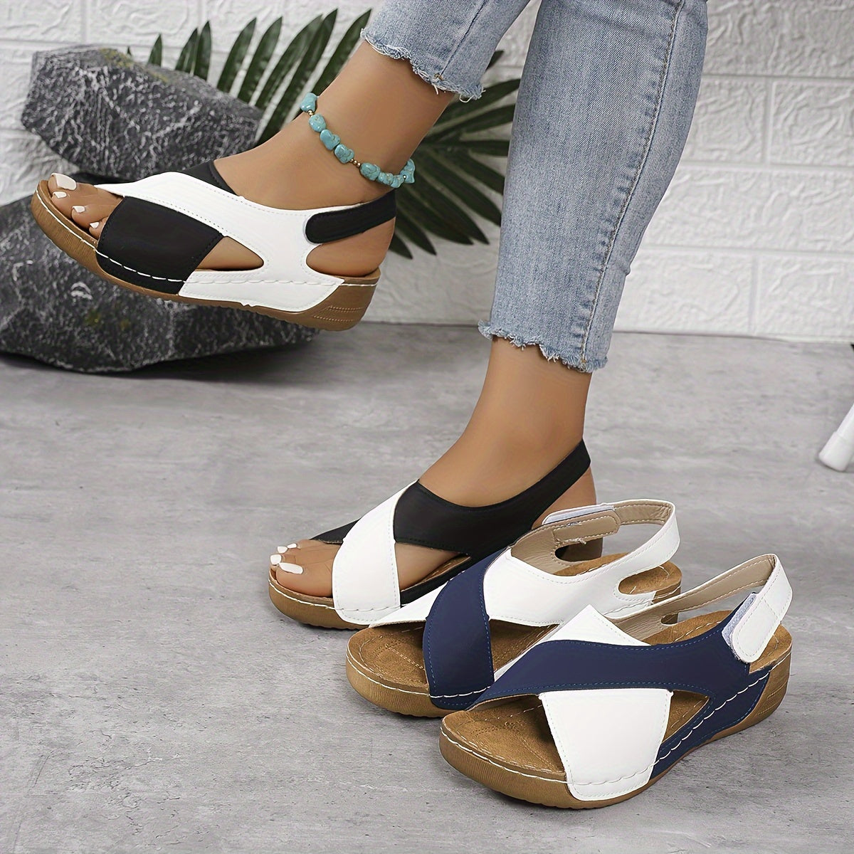 Women’s Walking Sandals with Adjustable Straps